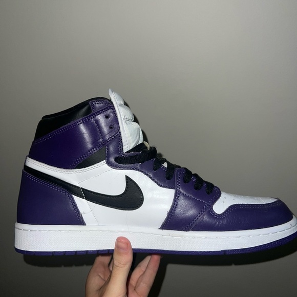 Air Jordan 1 Retro High OG “Court Purples” Perfect Condition, Comes with tag - Picture 4 of 7